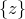 \{ z\}
