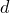 d