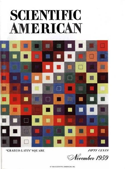 Обложка журнала Scientific American за ноябрь 1959 года