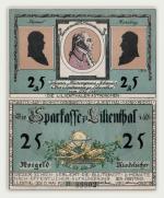 Иоганн Иероним Шрётер, Карл Людвиг Хардинг, Фридрих Вильгельм Бессель. Германия. 25 пфеннигов (1921)